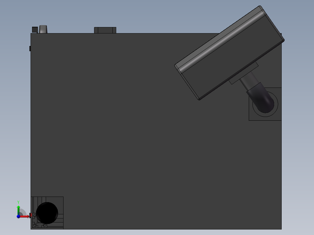 自动安装电阻自动化设备前视图