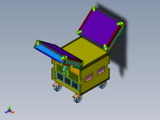影院机箱大功率功放机机架