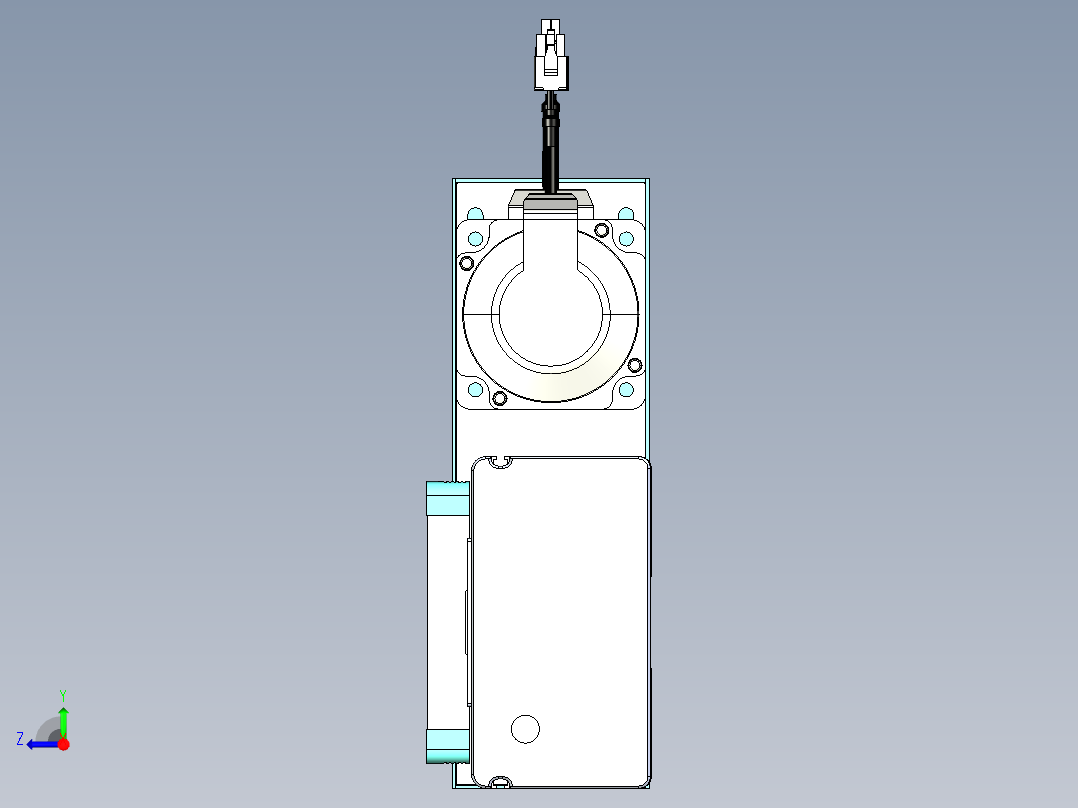 威洛博VC丝杆传动-无尘环境VC14-Lxx-C-S800-BR-ZP75-C3右视图