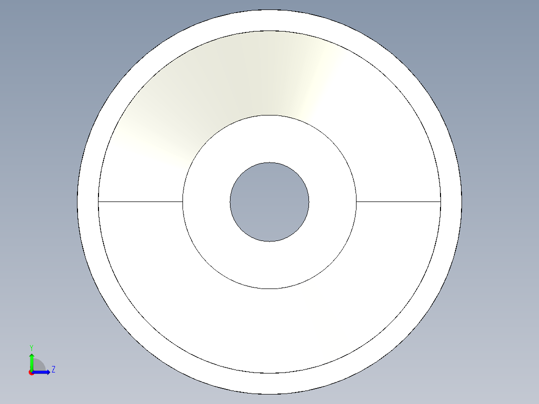滑輪惰輪NIP-3D多系列多零件图纸模型左视图