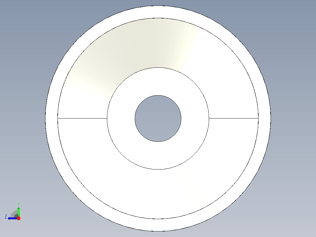 滑輪惰輪NIP-3D多系列多零件图纸模型右视图