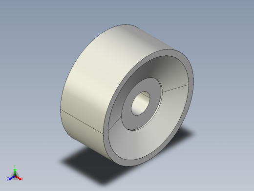 滑輪惰輪NIP-3D多系列多零件图纸模型正等轴测缩略图