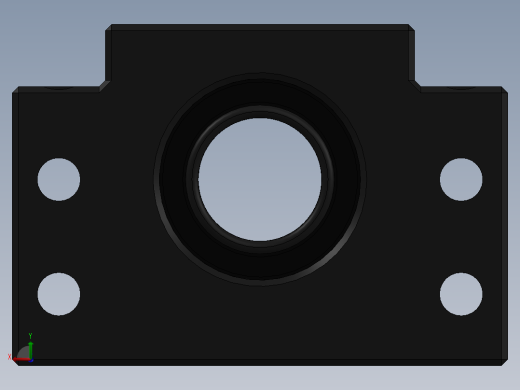 BK 轴承座可调整尺寸后视缩略图