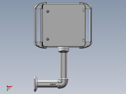 向上固定底座+转角+箱体连接器+控制箱后视缩略图