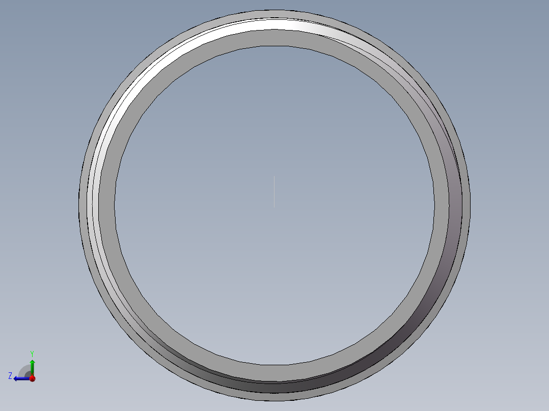 丝头-单外丝 DN25右视图