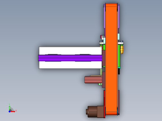 圆瓶印前火焰处理烧瓶机前视缩略图