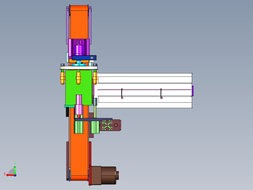 圆瓶印前火焰处理烧瓶机后视缩略图