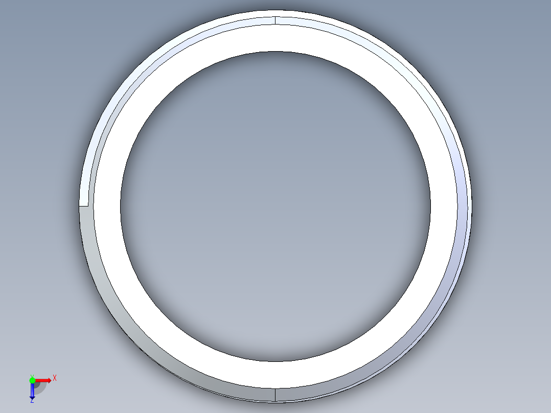 CPVC管件33-Sch80_Nipple_MPTxMPT_9861-215_1.5in x 3in俯视图