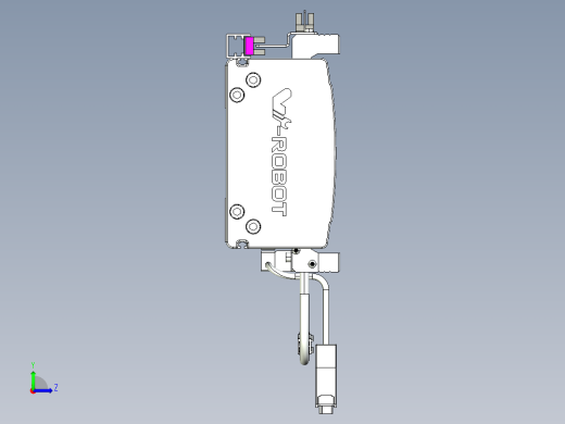 威洛博VL系列直线电机模组-2VL14S1-S600左视缩略图
