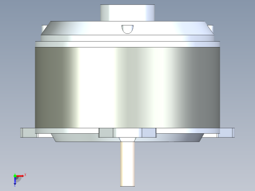 12V 30A直流电机三维俯视缩略图
