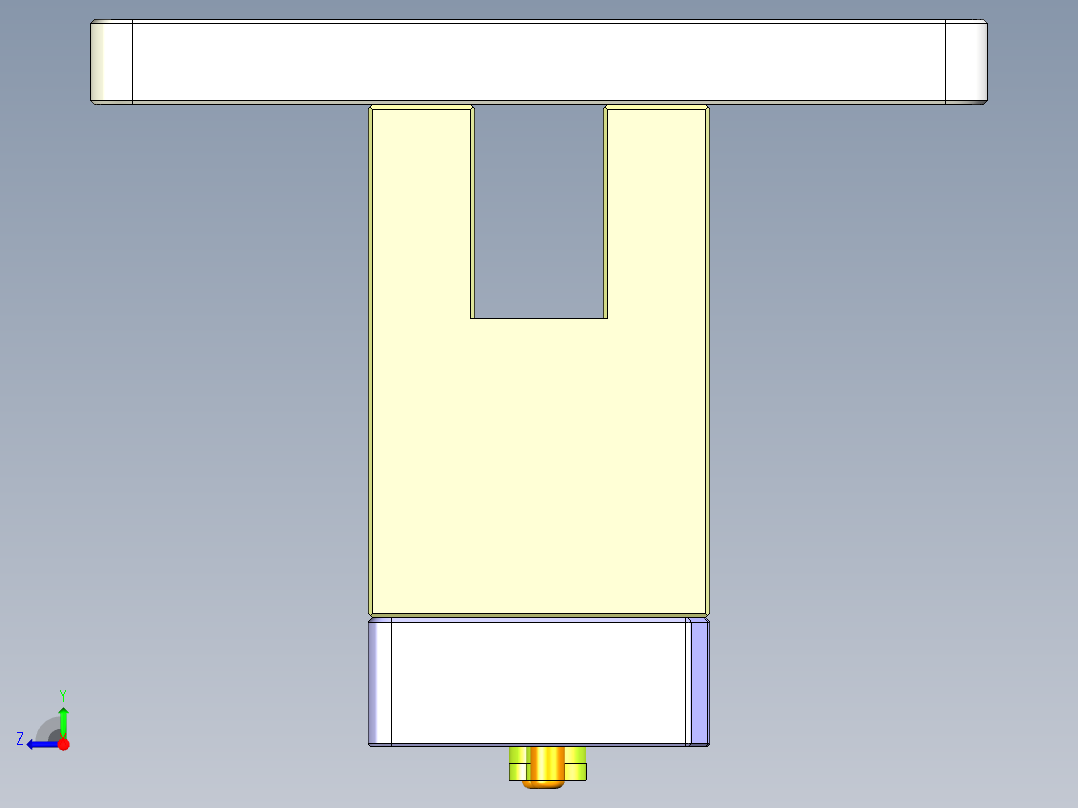 ZX551-B-笔记本CNC工装夹具三维模型CNC6-1010右视图