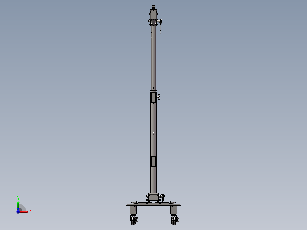多功能医疗伸展推车sw20前视图