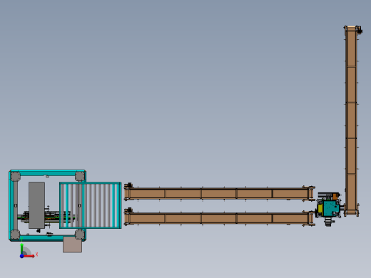 薄膜自动检测生产线sw17可编辑前视缩略图