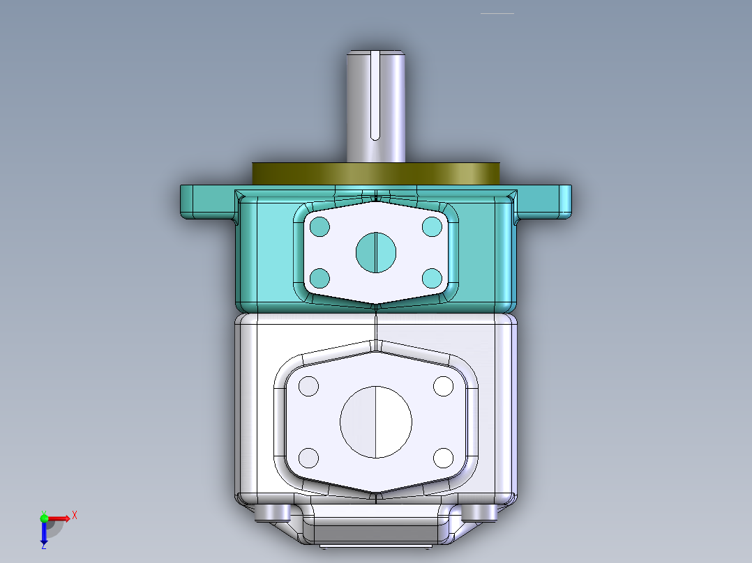 YUKEN EUROPE LTD-PV2R液压元件俯视图