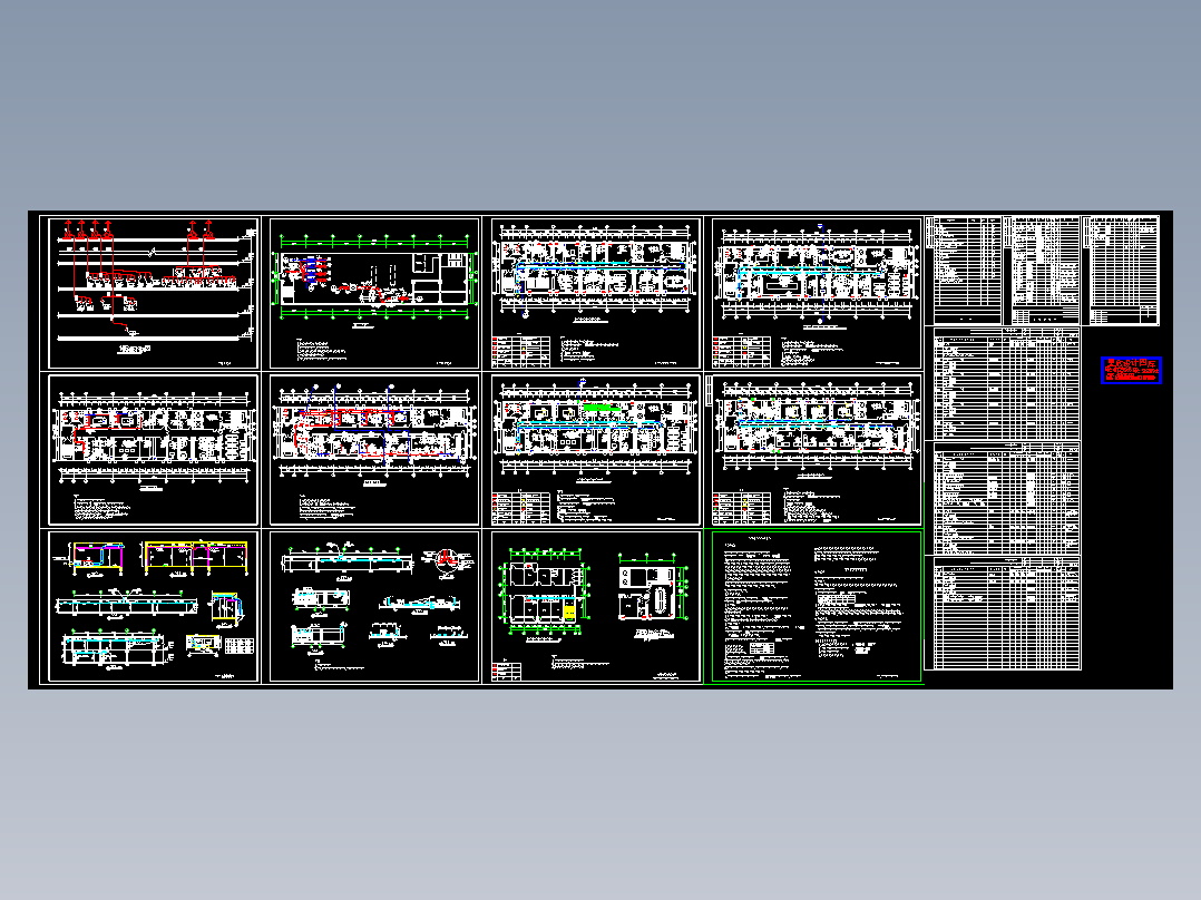 实验室空调排毒施工图