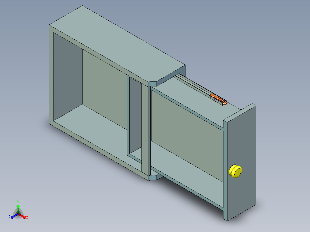 精益管 (21)正等轴测图