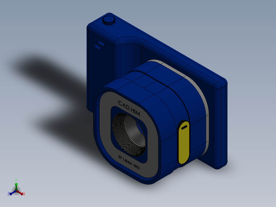 A2005342-佳能相机正等轴测图