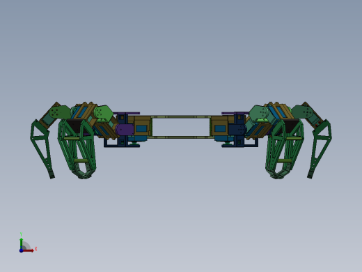 仿蜘蛛六爪机器人 1438365