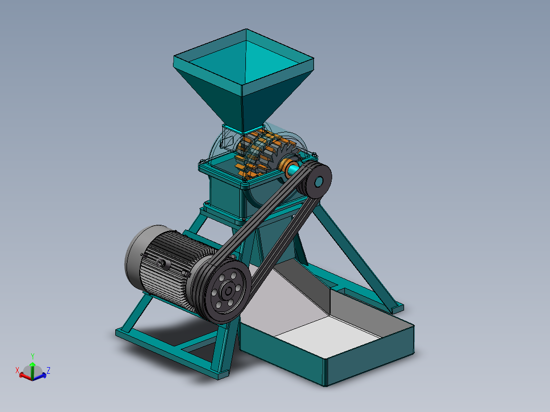 破碎机、饲料搅拌粉碎机