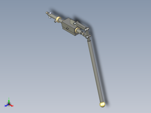 B2005318-杠杆式槽刀 - 车床刀架安装