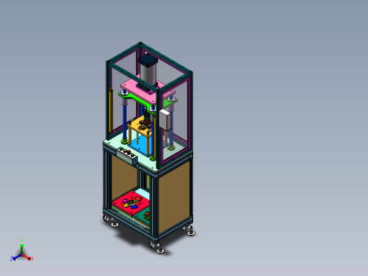 新能源汽车水泵橡胶环支架压装设备