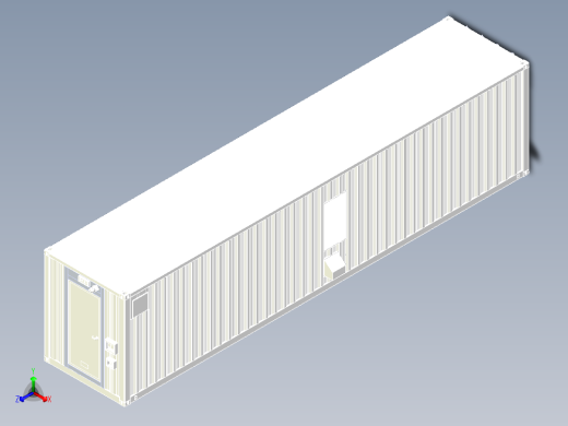 40尺储能集装箱设计