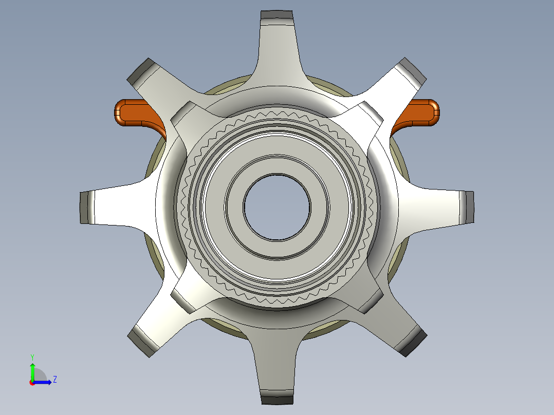 Vision Trimax 25 带 DT Swiss EXP 棘轮左视图