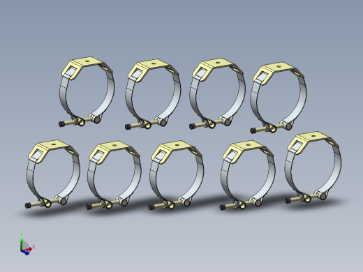 9款HRGPS 0 A 121-129金属卡箍