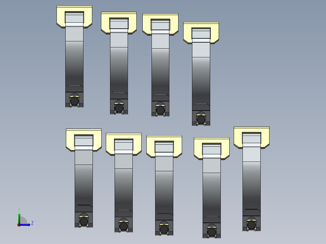 9款HRGPS 0 A 121-129金属卡箍左视图