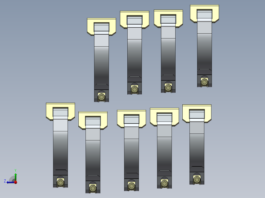 9款HRGPS 0 A 121-129金属卡箍右视图