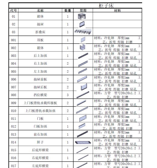 柜子床缩略图