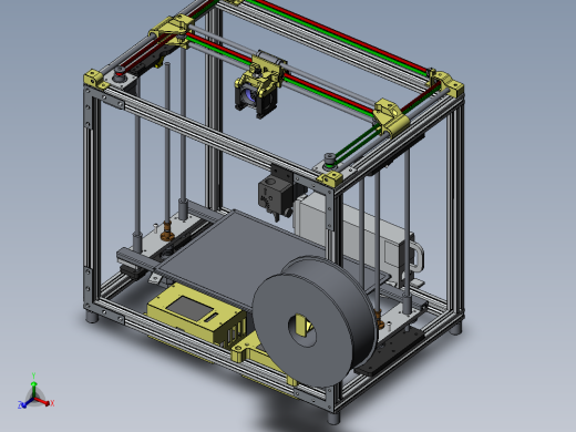 3D打印机 3D打印机的结构设计150