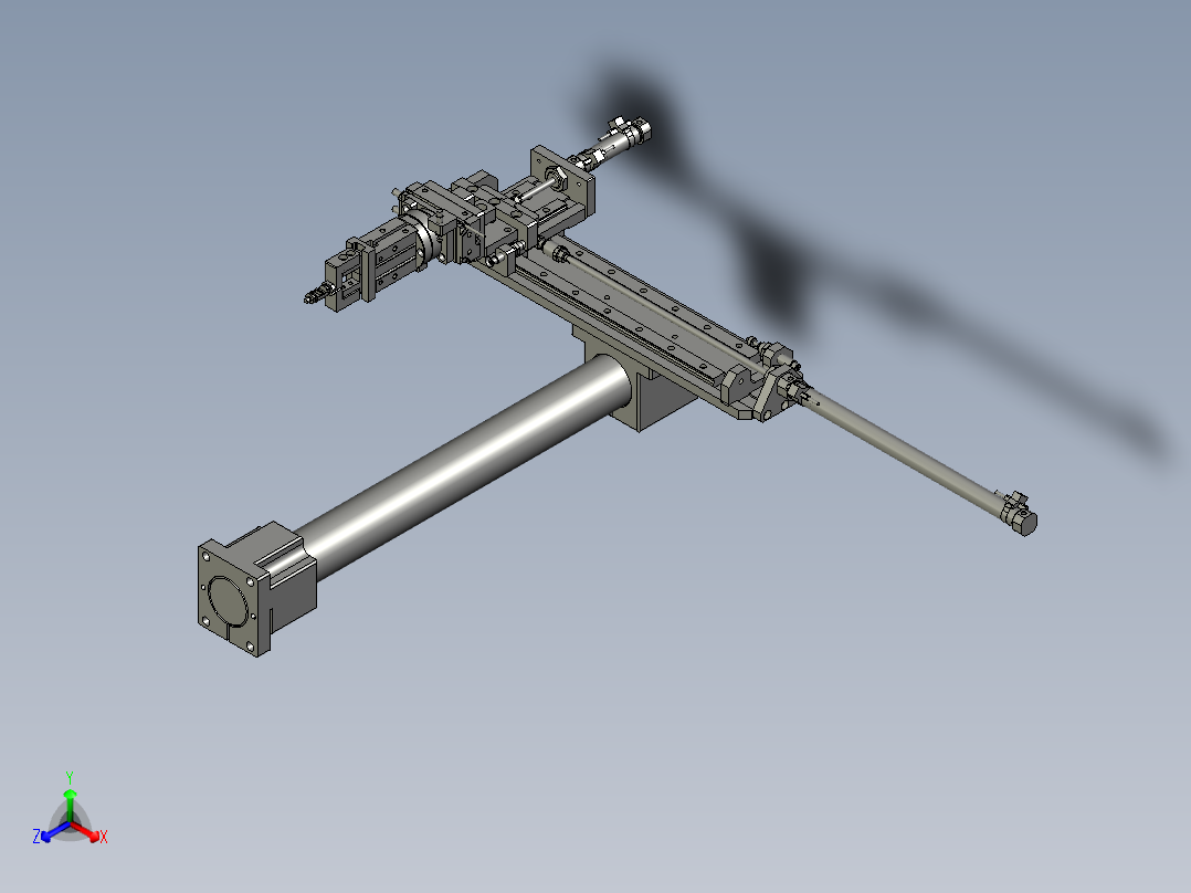 活塞杆插入组件