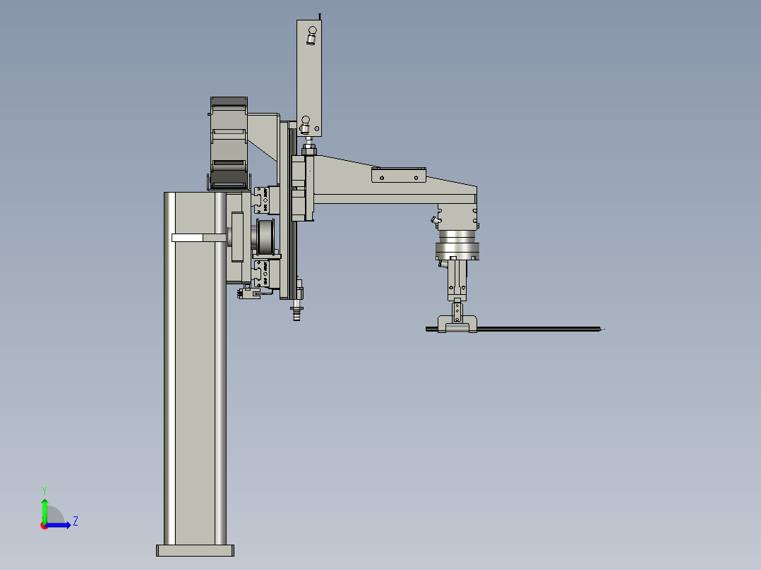 芯棒搬运机构左视图