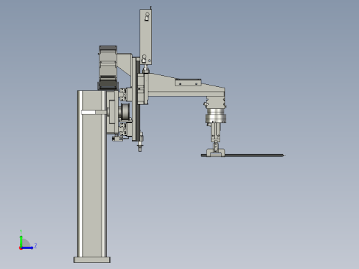 芯棒搬运机构左视缩略图
