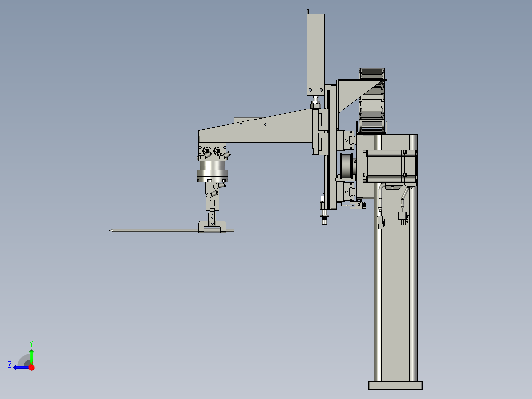 芯棒搬运机构右视图