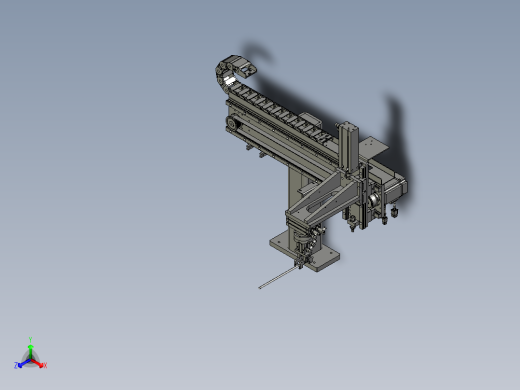 芯棒搬运机构正等轴测缩略图