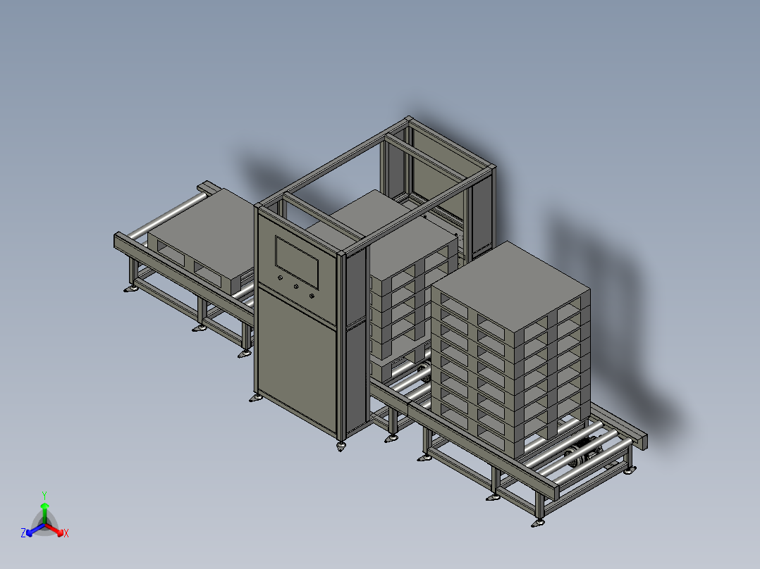 托板堆垛分板机