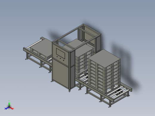 托板堆垛分板机