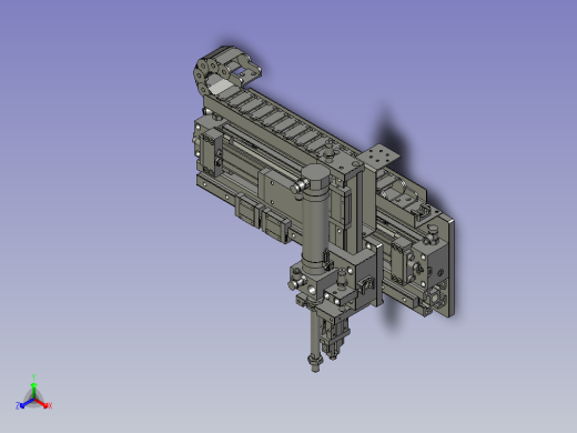 BBBB-NB按钮装配机械手正等轴测缩略图