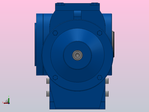 SAZS87轴输入的斜齿-蜗轮蜗杆减速机SAZ87S87-11.83-M1-A后视缩略图