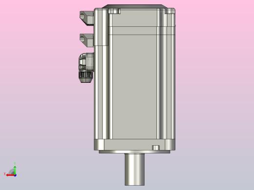 大研伺服电机-ACL80C750W4-2500M-48-19-BK后视缩略图