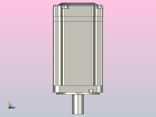 大研伺服电机-ACL80C750W4-2500M-48-19-BK左视缩略图