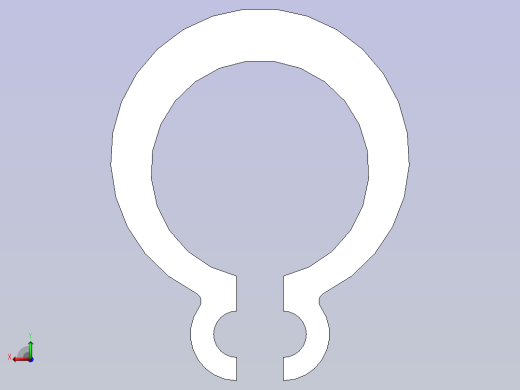 GB／T894。1轴用弹性挡圈A型5(65Mn)后视缩略图