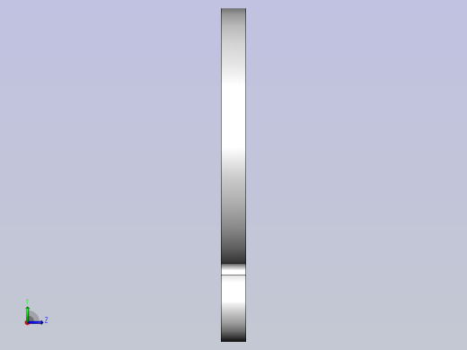 GB／T894。1轴用弹性挡圈A型5(65Mn)左视缩略图