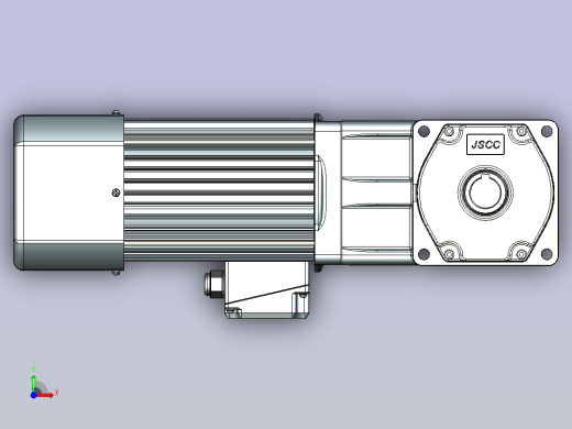 JSCC变频减速电机 f1500rc-R前视缩略图