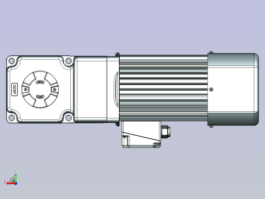 JSCC变频减速电机 f1500rc-R后视缩略图