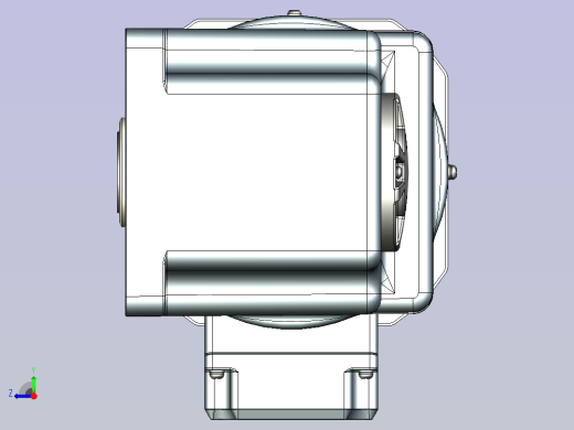 JSCC变频减速电机 f1500rc-R右视缩略图
