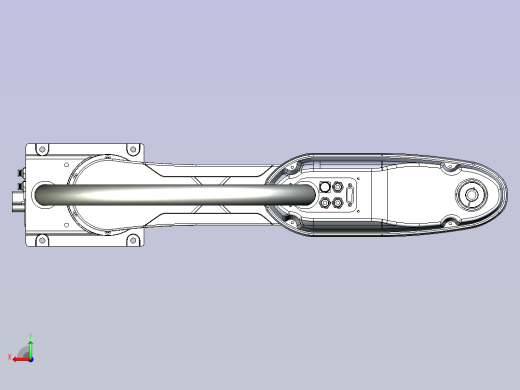 华数机器人HSR-SR6600三维模型后视缩略图