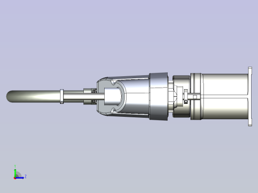 华数机器人HSR-SR6600三维模型左视缩略图